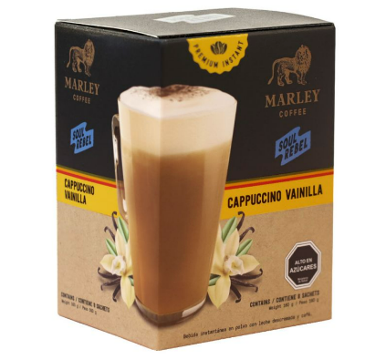 Marley Coffee Soul Rebel Cappuccino Vainilla