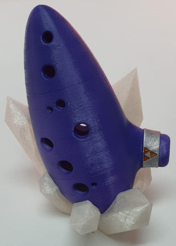 Ocarina del Tiempo (con soporte)