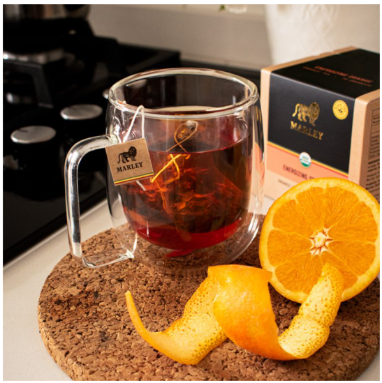 Marley Tea Té Negro Energizing Orange