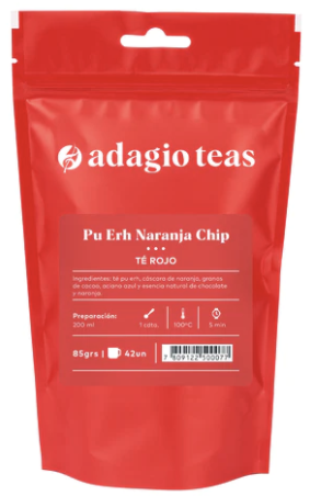 Te Rojo Pu Erh Naranja Chip